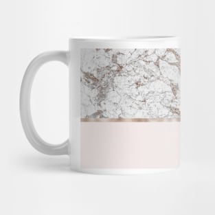 Gleaming rose gold blush Mug